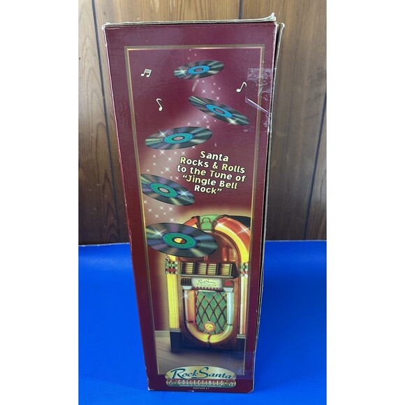 Santa Collectables Vintage Christmas 1998 Jingle Bell Rock Dancing 16" Santa - Picture 12 of 15